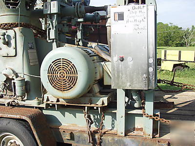 Joy industrial air compressor 100 hp electric motor 460