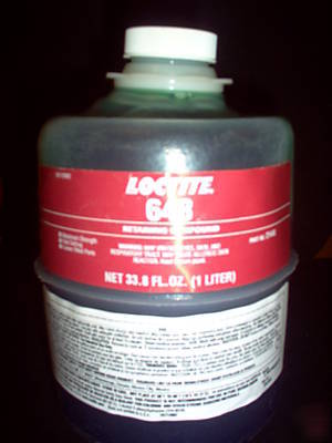 Loctite 648 retaining compound green max strength 21446
