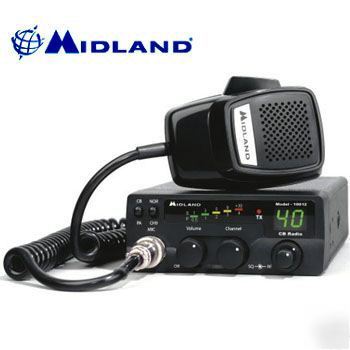 MidlandÂ® 40CH cb radio 1001Z 3 yr wrnty