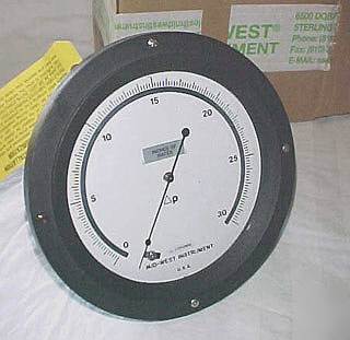 New precision differential pressure gauge 105 whls $800