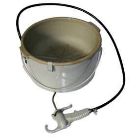 Oiler bucket & pump complete,fits ridgid 300 oiler 418
