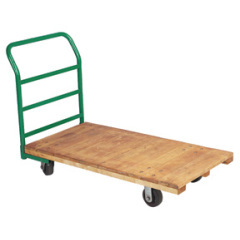 Shoplet select wood platform cart 36 x 72