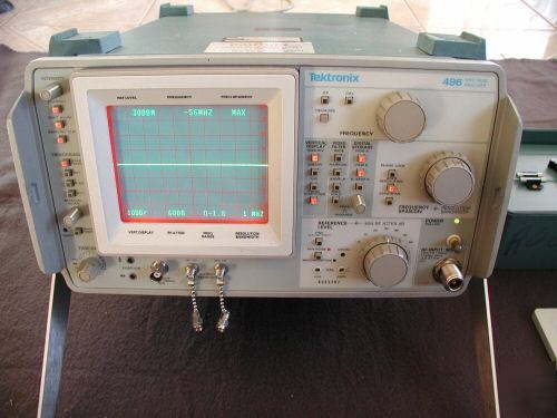 Tektronix 496 spectrum analyzer