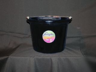 Flatback bucket feeder 8QT black