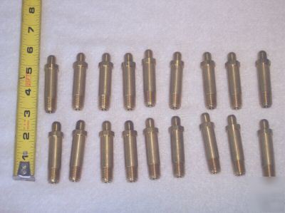 New brass inlet stems for regulators- - 14 day guarantee