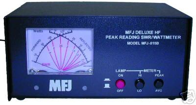 New mfj 815 c 1.8 - 30 mhz swr / true peak wattmeter - -