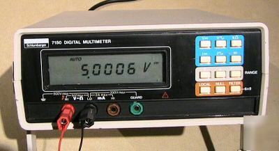 Solartron 7150 precision 6 digit multi-meter