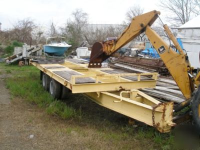 15 ton tilt construction trailer