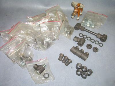 New bell pneumatic fittings large mixed lot __C33