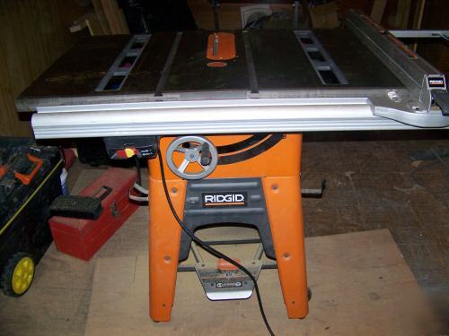 Ridgid table saw TS3650