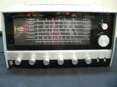 Vintage lafayette ha-800 shortwave radio receiver