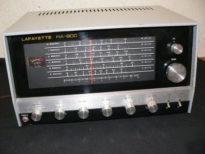 Vintage lafayette ha-800 shortwave radio receiver