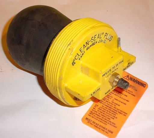 Cherne clean seal inflatable pipe plug 4