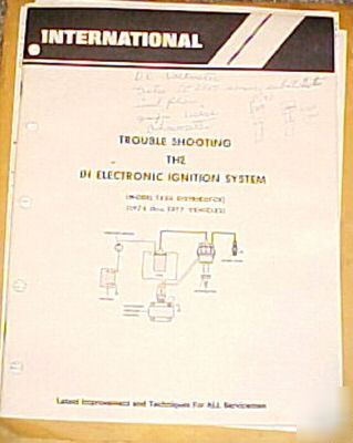 International harvester electronic ignition manual