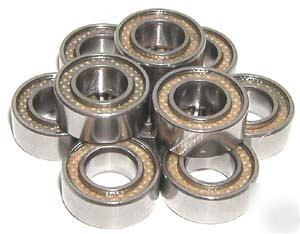 Lot 100 miniature sealed ball bearings 6MM x 12MM x 4MM