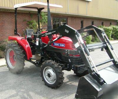 New 2006 254 kama tractor w/ 5 implements