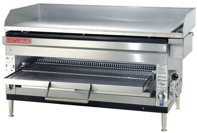 New cecilware hdb-2031 gas griddle & cheesemelter 
