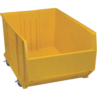 Quantum storage 36IN mobile hulk container -xl yellow