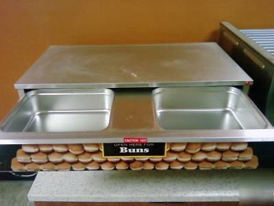 Star sst-50 hot dog bun warmer drawer