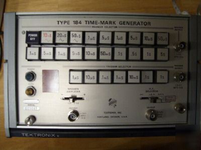 Tektronix type 184 time mark calibrator