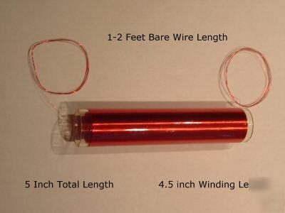 Tesla coil secondary - high quality - clear acrylic