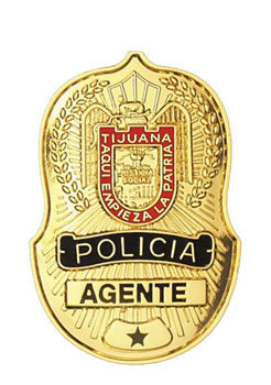 Tijuana police badge