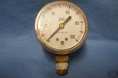 U.s. gauge 0-100 psi / 2