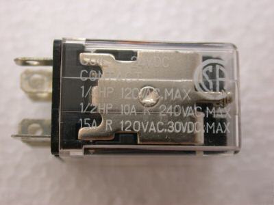 Fuji frl-263D024/01CK-02 24VDC relay spdt ul 10A 240VAC