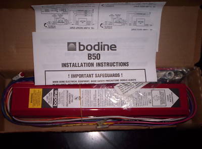 Bodine b-50 emergency ballast