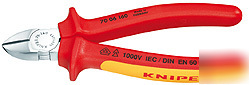 Knipex 7006 -160 insulated diagnonal cutter 6-1/4