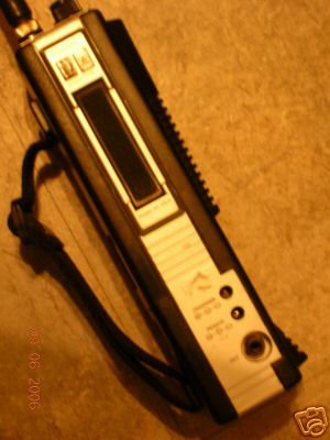 Realistic hand held trc-207 transceiver