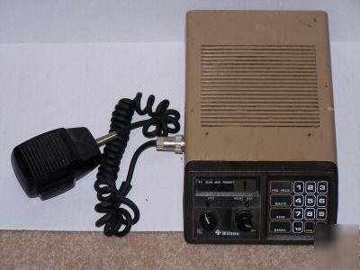 Wilson vhf radio with mic, used