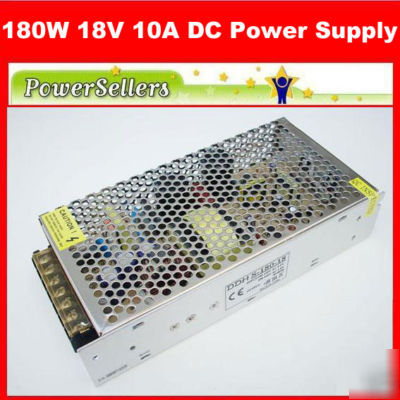 18V 10A dc universal regulated switching power supply