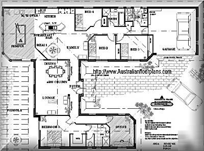 Australian house plans real estate floor plans home bbq