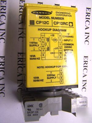 Banner photoelectric relay multiamp CP12C power supply 