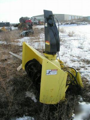 Erskine snow blower skidsteer attachment model 2418 