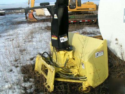 Erskine snow blower skidsteer attachment model 2418 