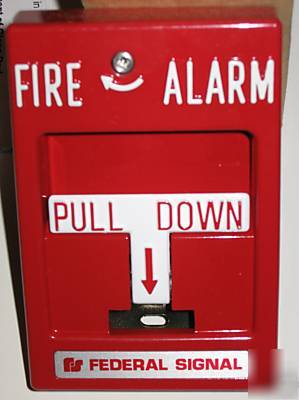 New fire alarm pull station 
