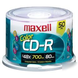 New maxell 48X cd-r color media 648251