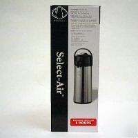 2.2 litre stainless airpot coffee pot vacuum insulated