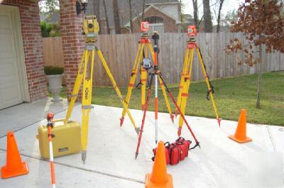 2005 topcon GPT8005A auto tracking total station