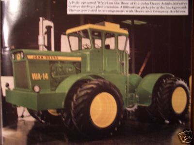 John deere wa-14 & wa-17 tractor green magazine jd