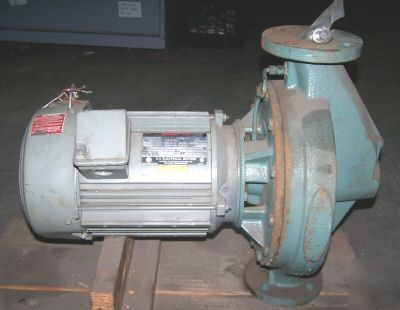 Peerless pump f-B075 us motor 5 hp frame 184JM 1745 rpm