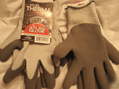 New atlas therma fit all purpose gloves size large