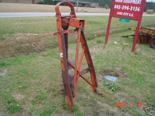 Allis chalmers post hole digger