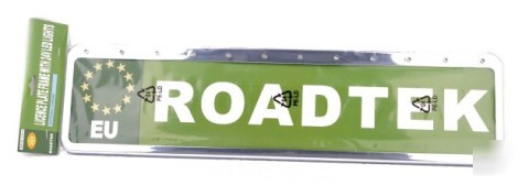 Licence plate holder (number plate)chrome