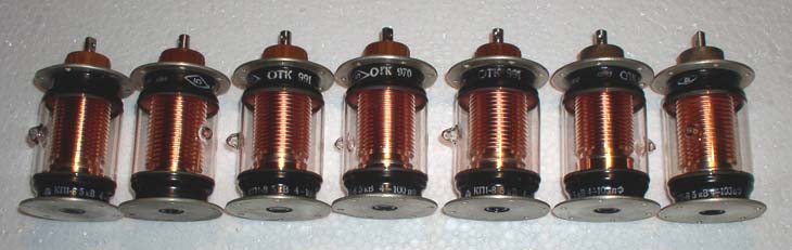 Vacuum variable capacitor 4-100 pf/5KV nos
