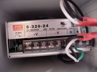24 volt dc power supply, 320 watts , owner manual incl