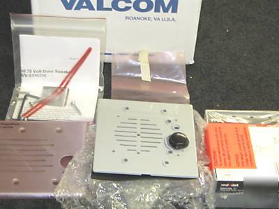 (4) valcom v-5330-120 door phone speakers voice coil