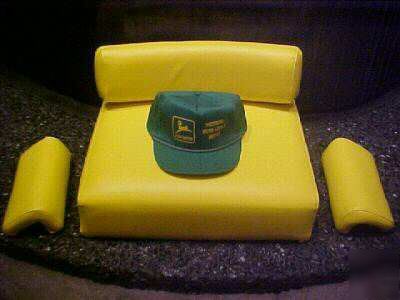 John deere seat with armrest complete with free hat
